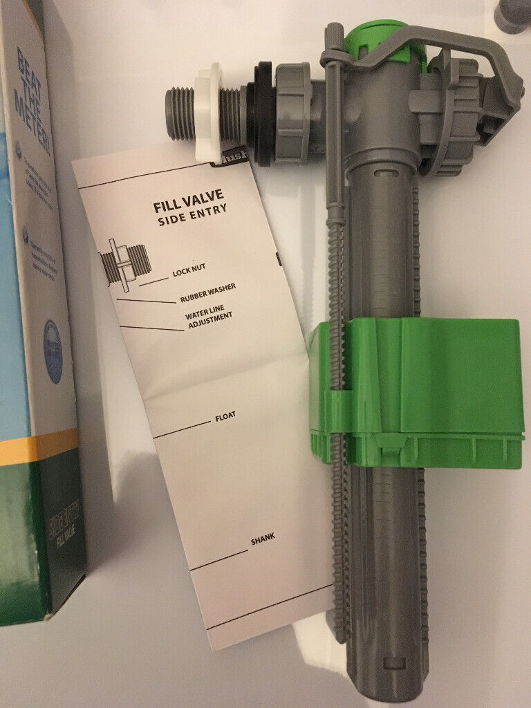 NEW- FlushKING Side Entry Fill Valve