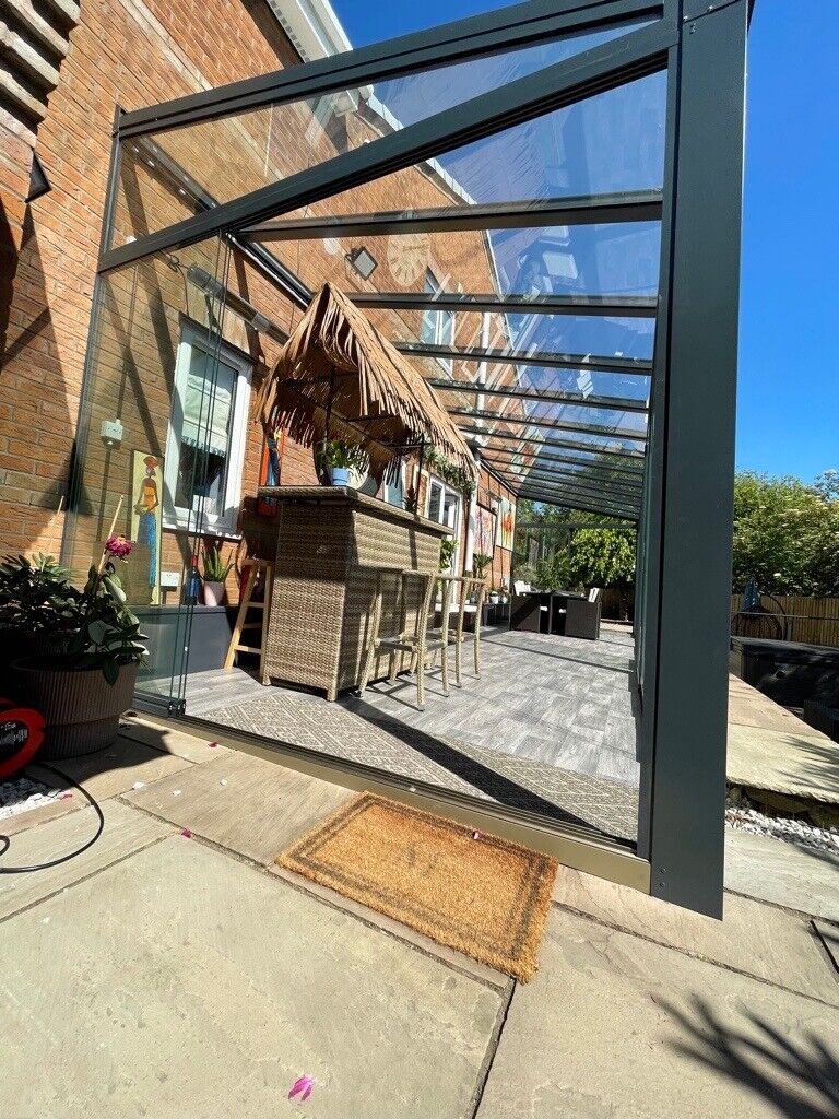 Veranda Glass Room Gazebo Aluminium Roof Canopy Pergola