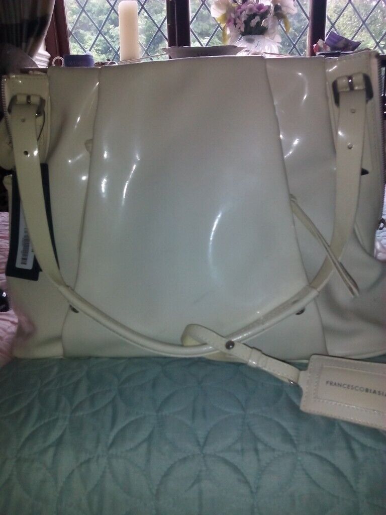 image for Italian Patent leather handbag - NEW