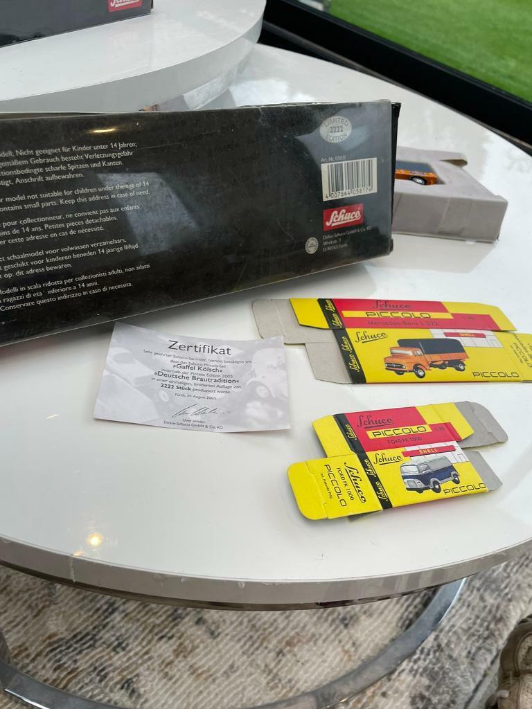 schuco piccolo Ford / Mercedes Collectible Box set Die Cast Model
