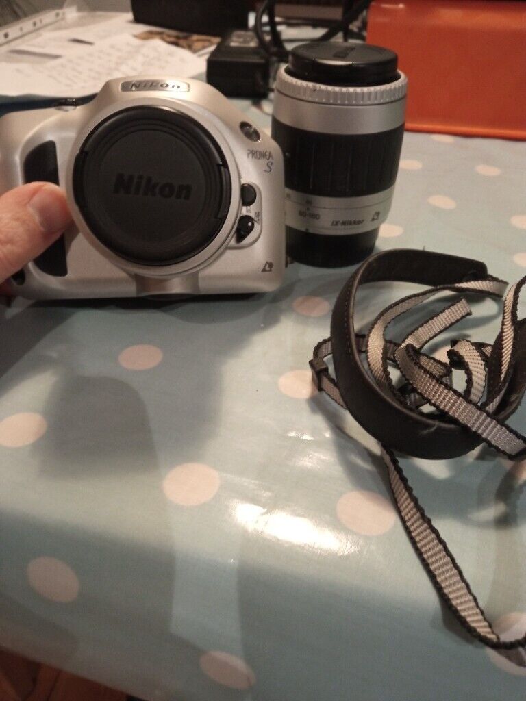 Nikon Pronea S APS SLR Film Camera + Nikkor 30-60 lens + Nikkor 60-180 lens