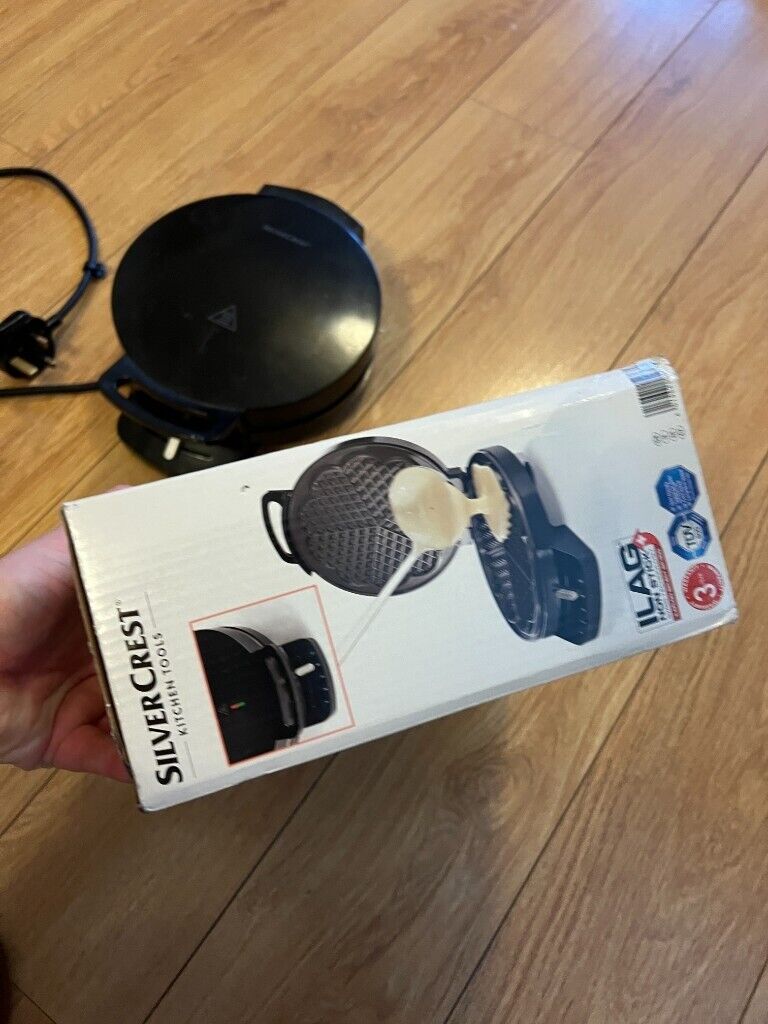 waffle maker  silvercrest used once 
