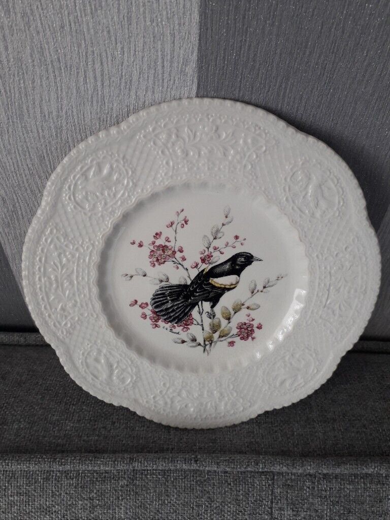 Royal Cauldon plates. 9 plates in set.