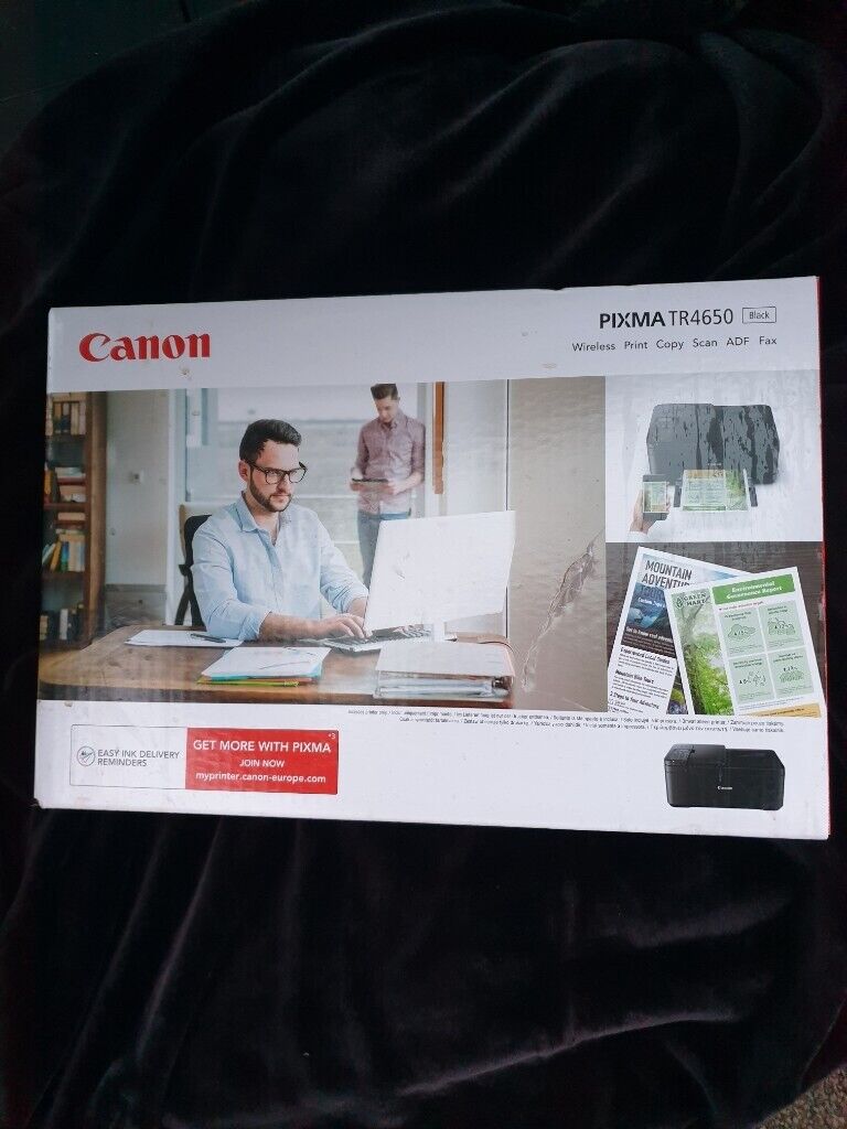 New & Boxed Canon PIXMA TR4650 All-in-One Wireless Wi-Fi Ink Jet Colour  Printer, in Bedford, Bedfordshire