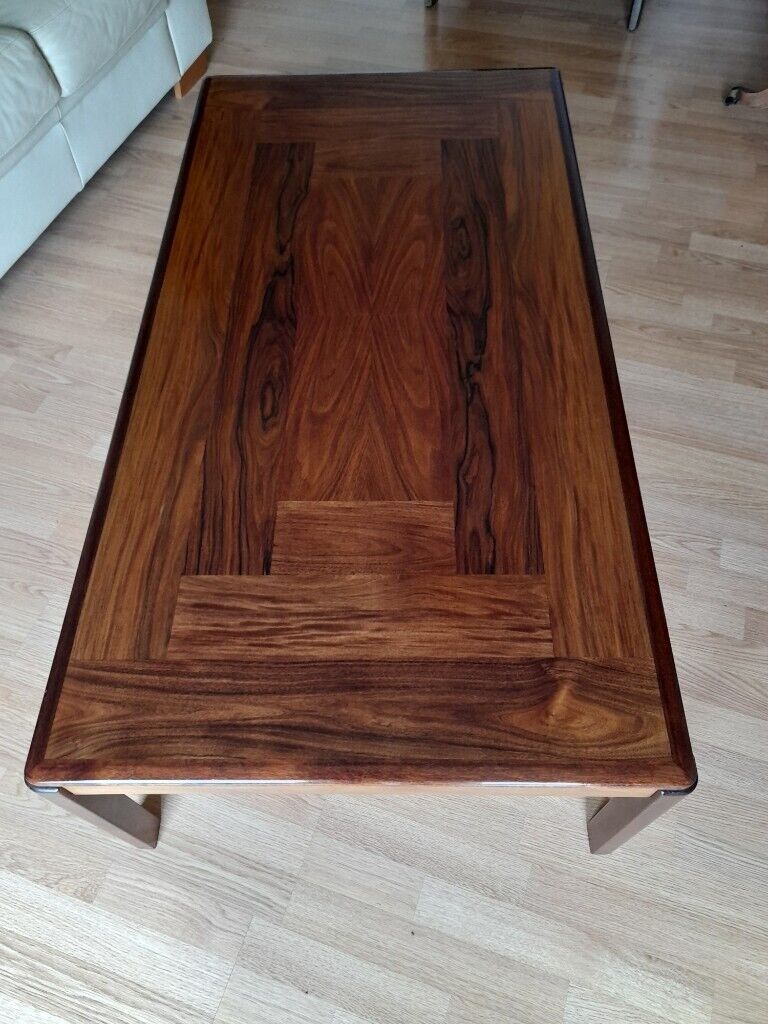 ULDUM MOBELFABRIK DANISH TEAK/ROSEWOOD COFFEE TABLEE TABLE
