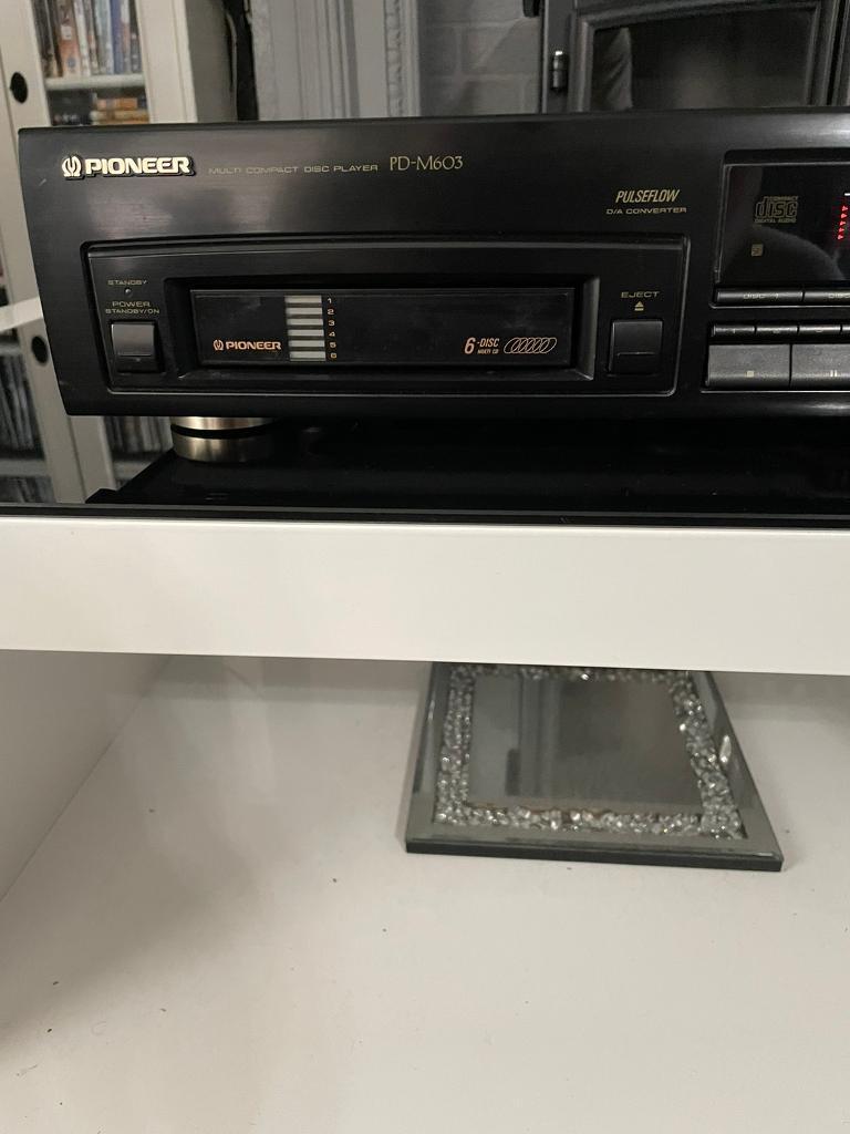 Pioneer cd 6 disc multi cartridge 