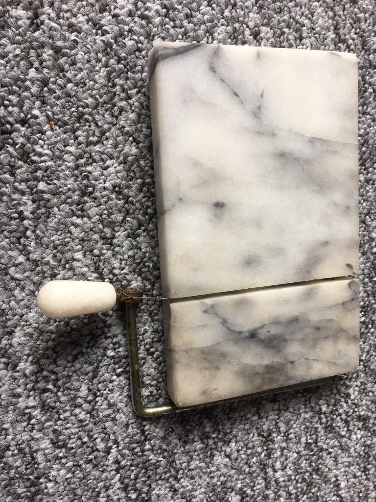 Marble cheese cutter 