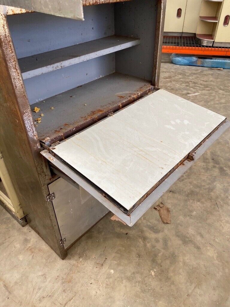Vintage Metal Kitchen Dresser storage