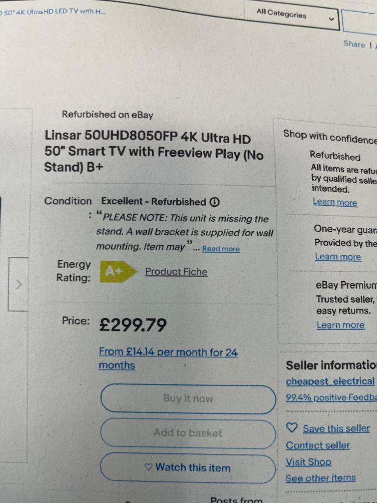 Linsar TV 4K YouTube smart tv