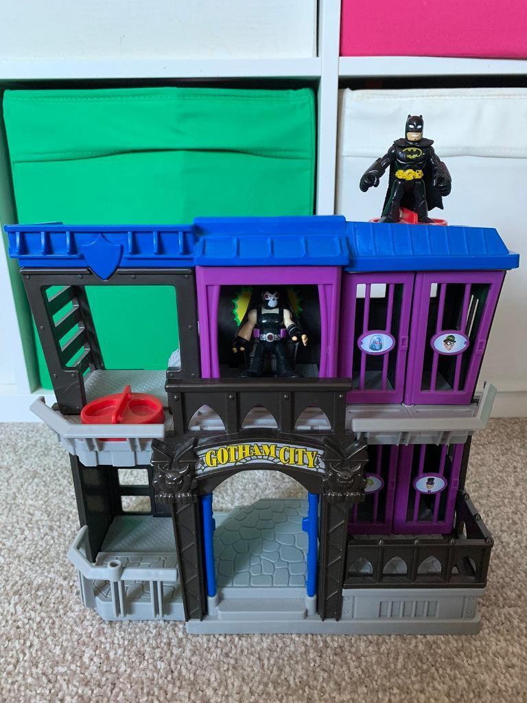Imaginext Batman toys. Gotham city jail. In excellent condition.. | in East  End, Glasgow | Gumtree