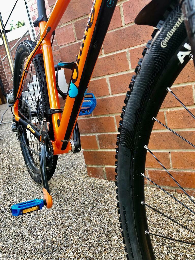 Orange clockwork 2018 Large 19” frame mtb hard tail