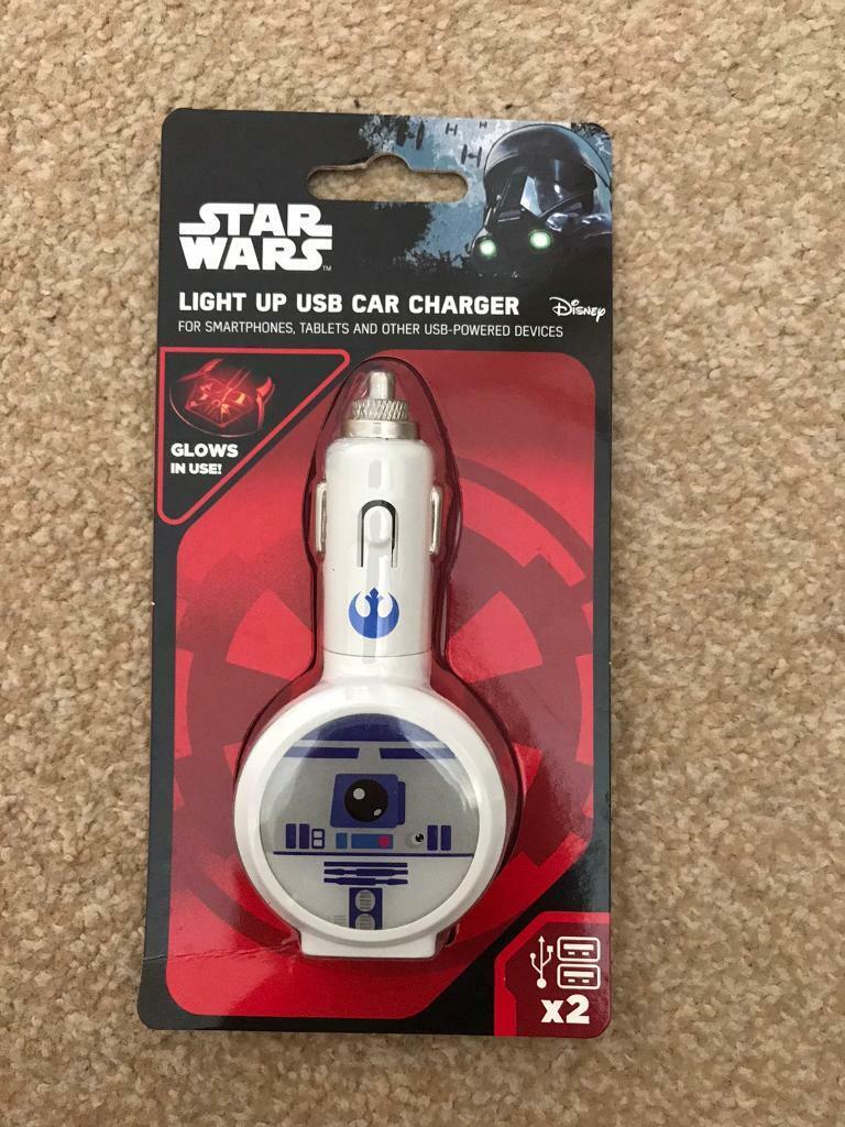 image for Star Wars R2-D2 Dual Car Phone Charger