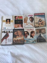 8 various DVDs