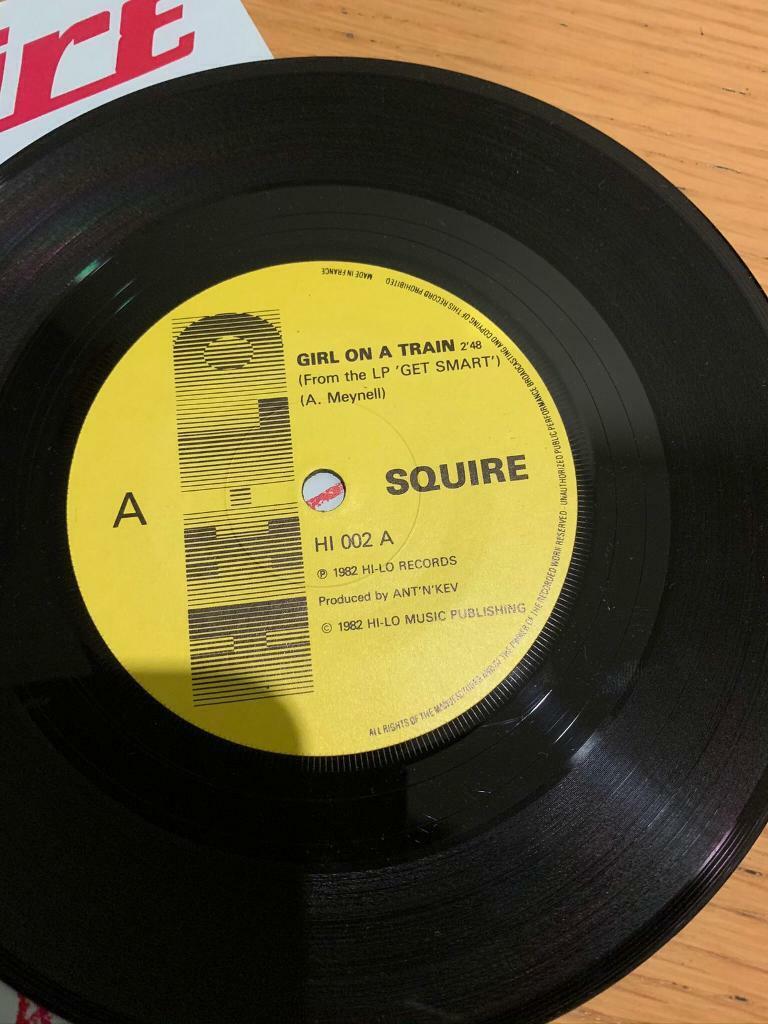 Squire - Girl on a Train 7” single Original Vinyl Record Mod Revival