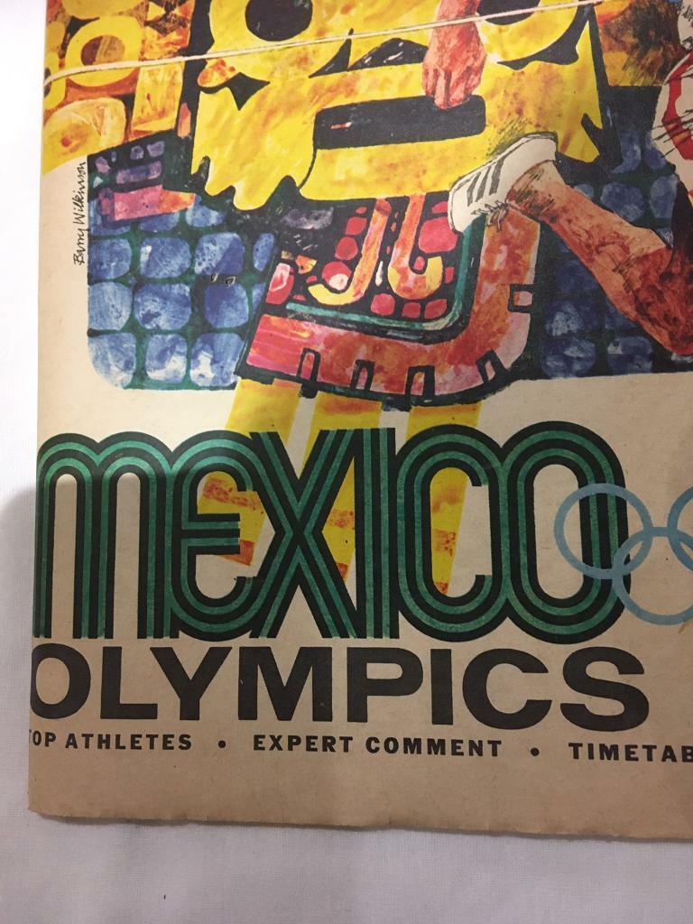 Vintage Olympic edition of Radio Times 1968