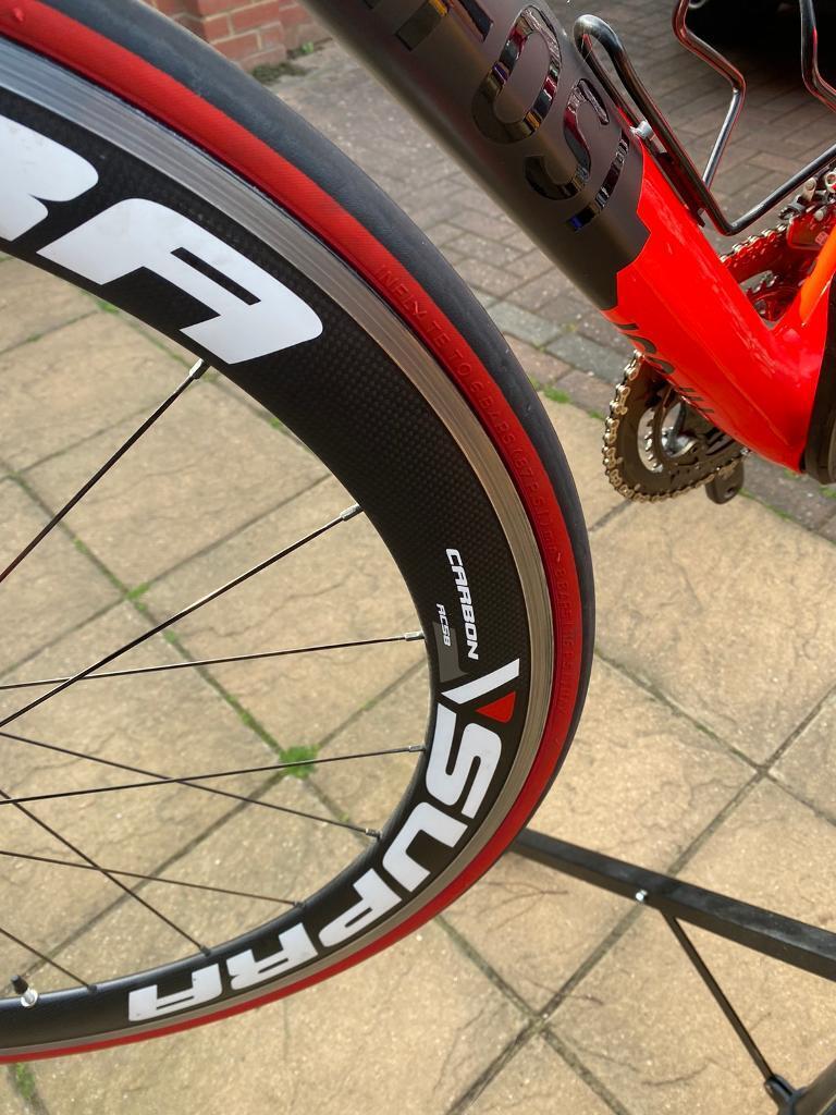 Road bike Tifosi SS26 full Carbon mint condition. RRP£3500