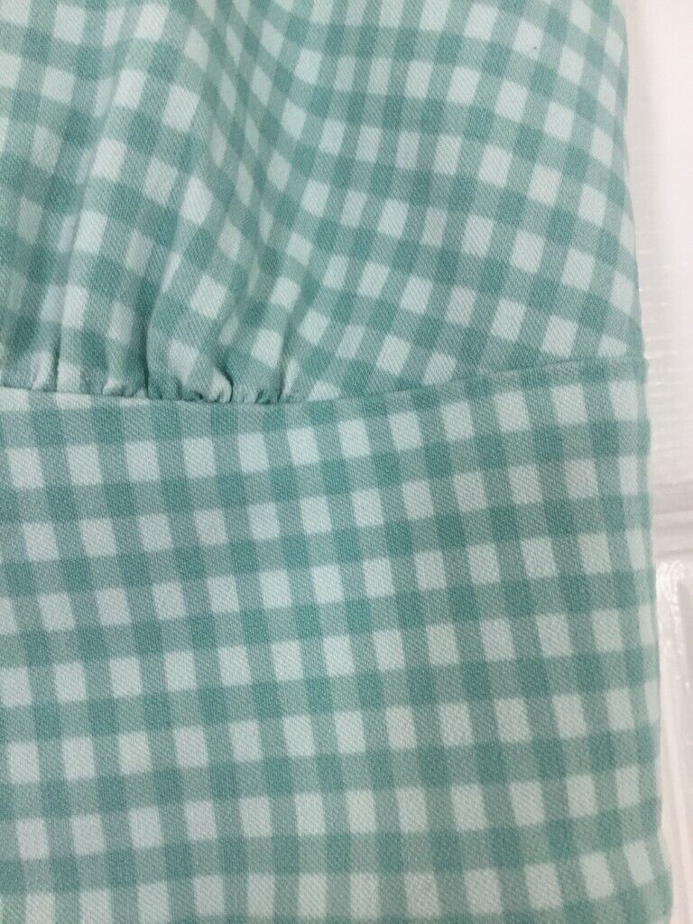 Gingham crop top
