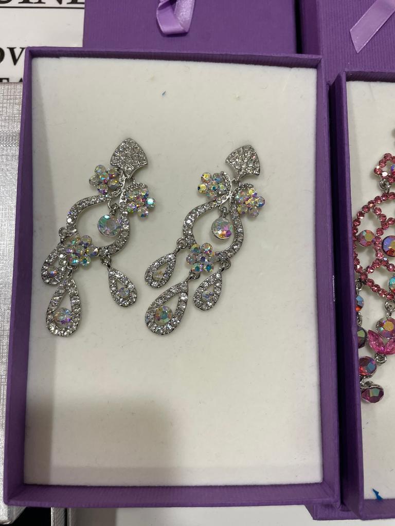 Job lot Swarovski style fashion costume  Jewellery  