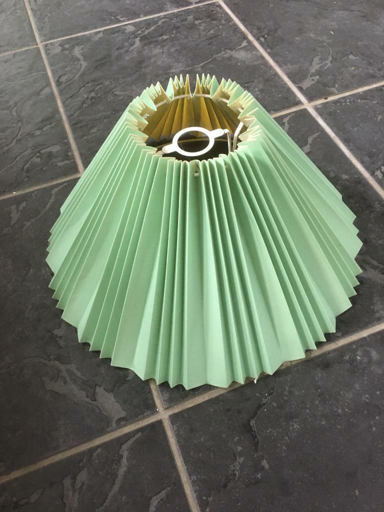 image for Vintage pleated lampshade 