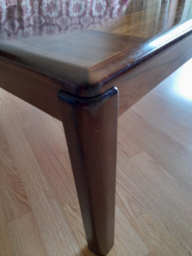 ULDUM MOBELFABRIK DANISH TEAK/ROSEWOOD COFFEE TABLEE TABLE