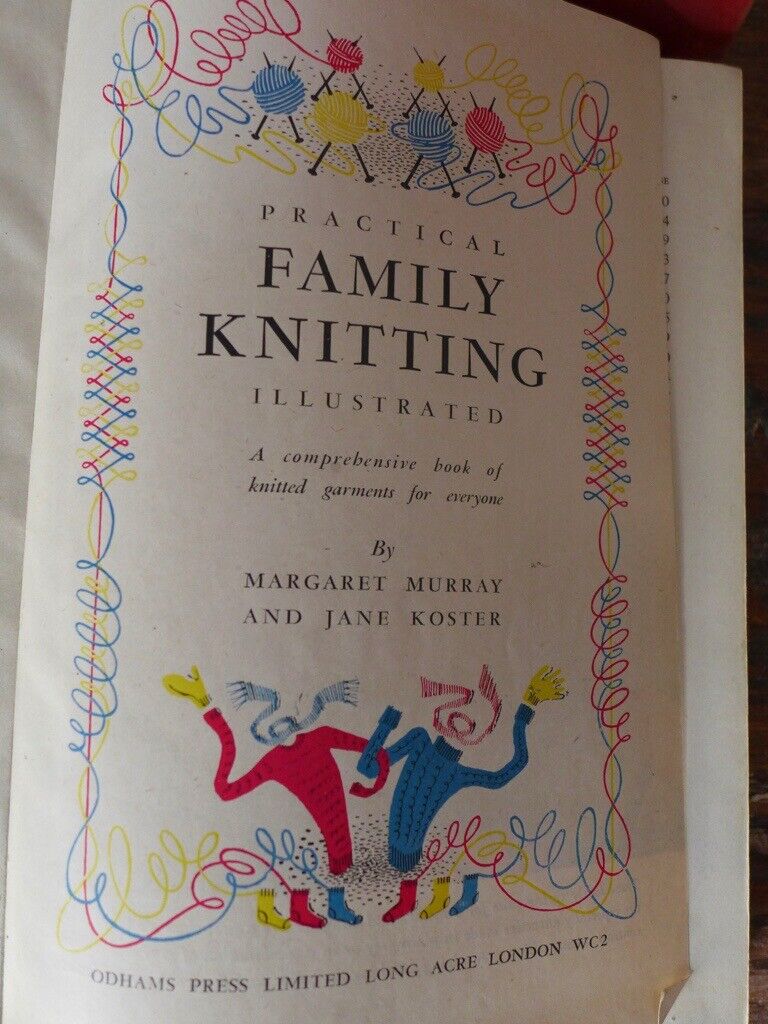 Four VINTAGE KNITTING BOOKS published in the 1940s. See below titles and details. The four for £25.