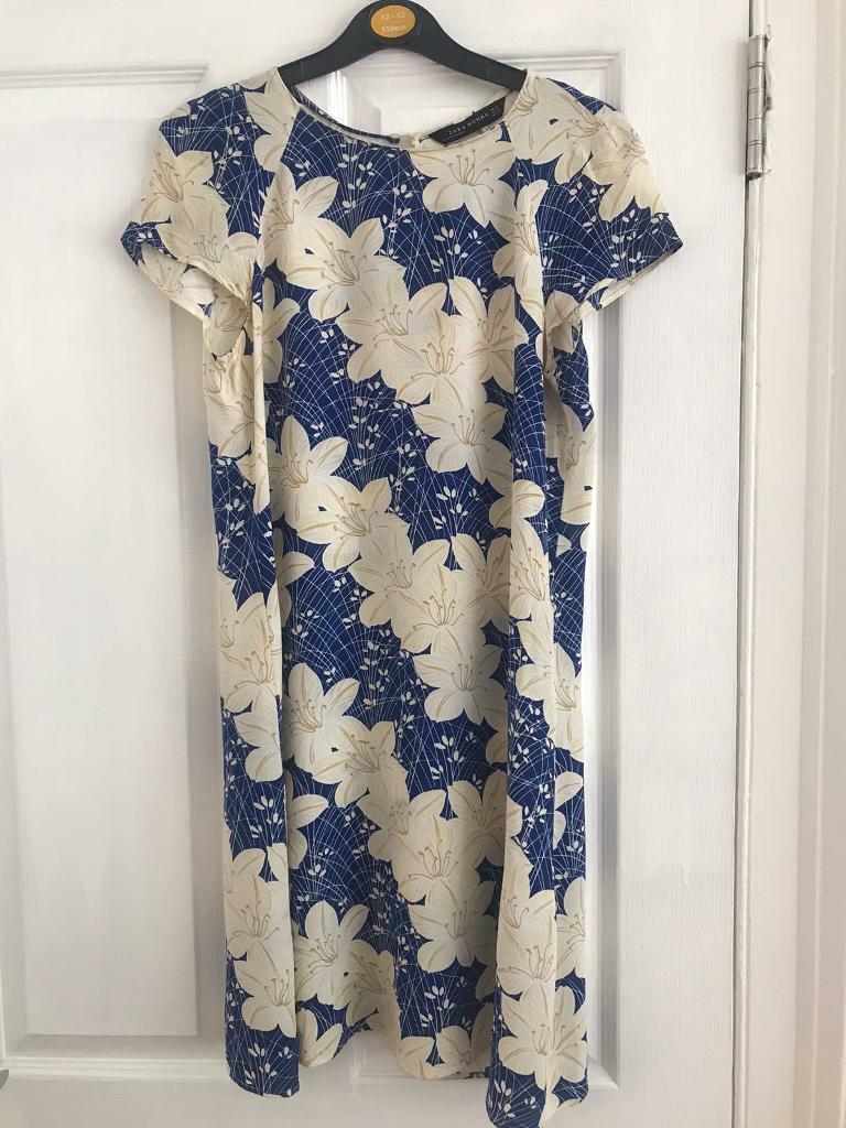 image for Stunning ZARA lily floral print dress
