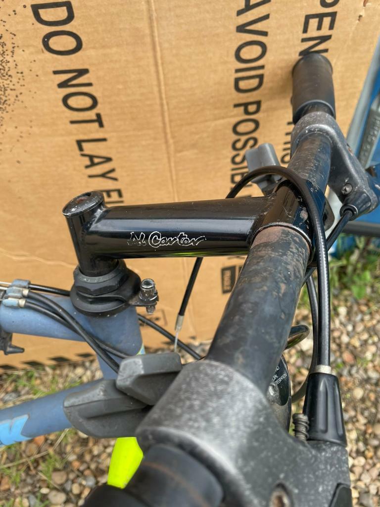 Mens mountain bike , 20 1/2” (520mm ) lightweight butted frame  