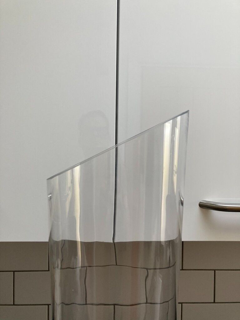 Decorative Large  Asymmetrical Glass Vase –  Unused Condition