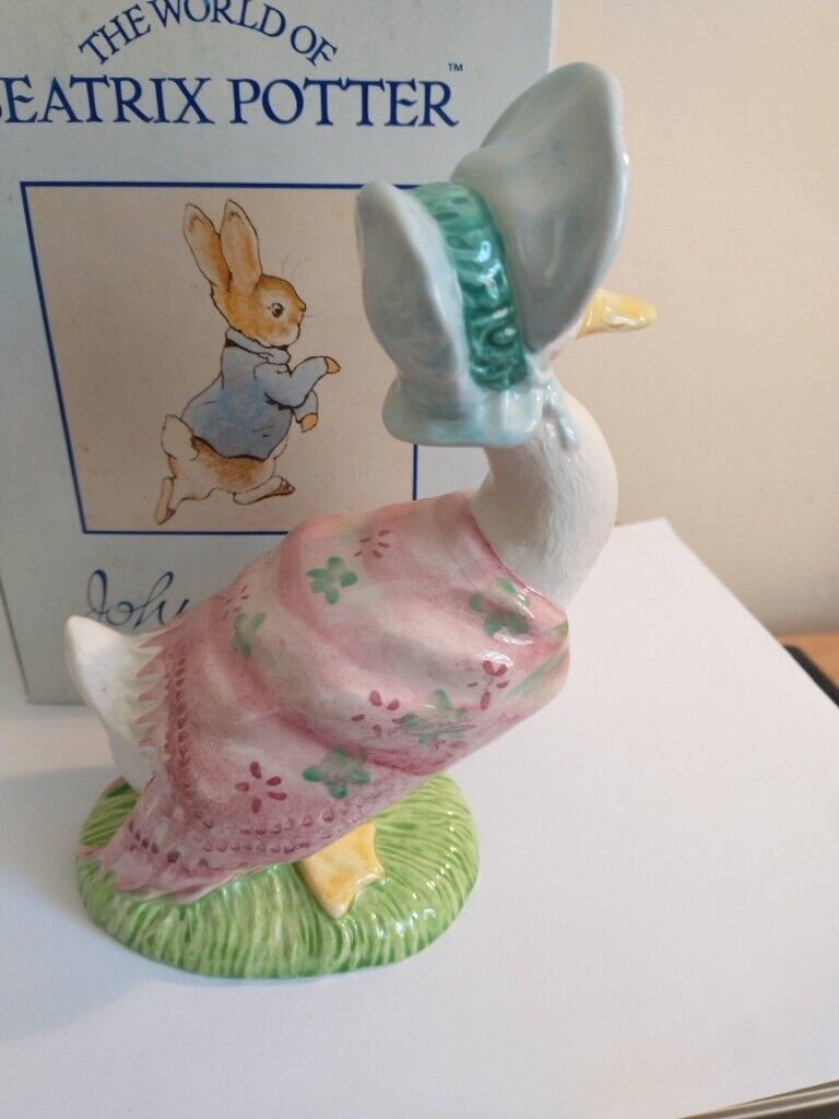 Beatrix Potter Jemima Puddle Duck - BESWICK CENTENARY 100 YEARS 1894 - 1994