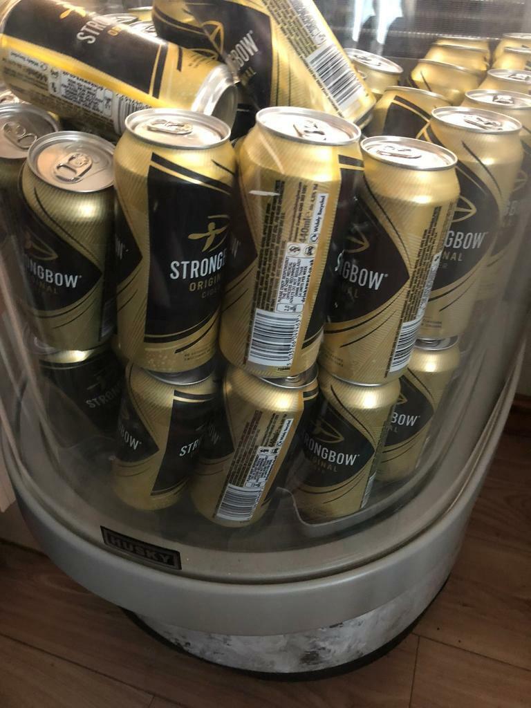 Stella beer fridge