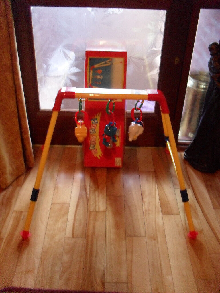 image for just reduced again - PORTABLE BABY GYM - ACTIVITY CENTRE (RRP £39.99) SUITABLE FROM NEWBORN & UP 