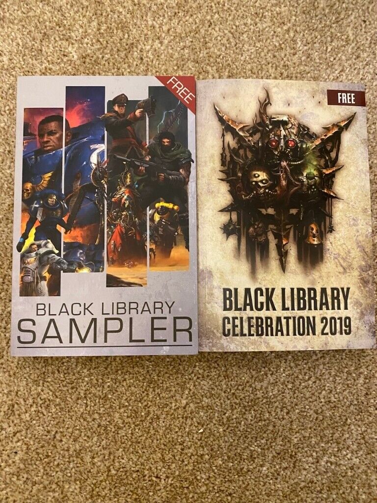 image for Warhammer, two different books in as new condition