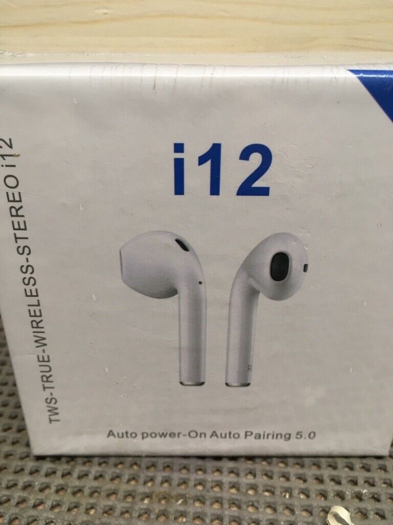 image for TWS-TRUE-WIRELESS-STEREO i12 AUTO POWER ON AUTO PAIRING