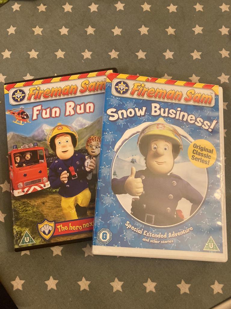 image for 2 Fireman Sam DVDs