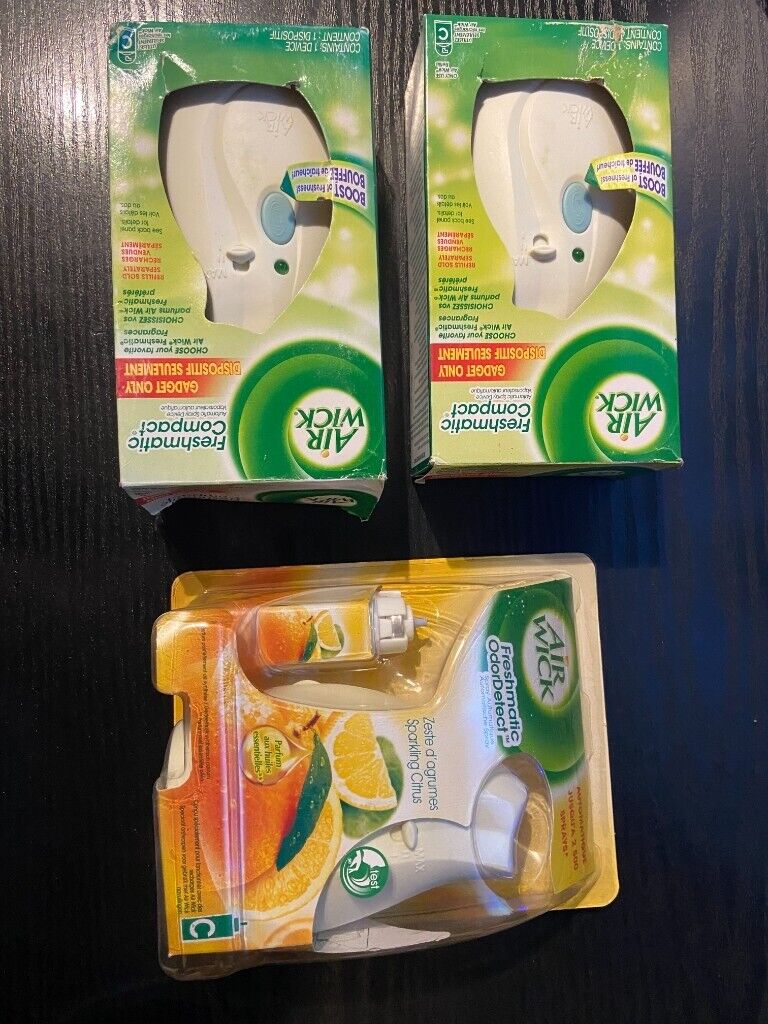 3 x NEW Airwick air fresheners