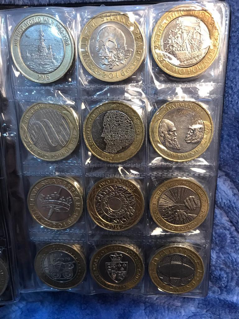 image for Collection Of 28 Two Pound Coins