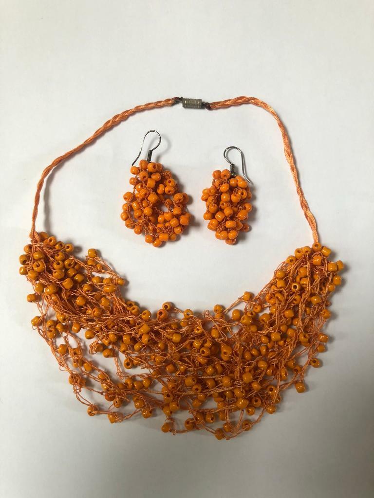 image for Sale! Handmade necklace and earrings 