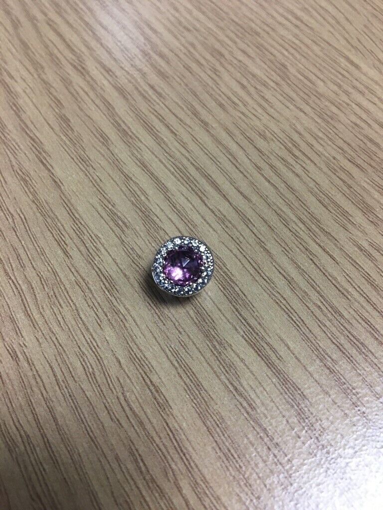 image for Pandora Radiant Hearts Pink Charm