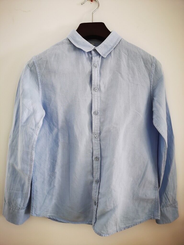 M&S Boy's Blue Shirt 14 years / 158-164cm