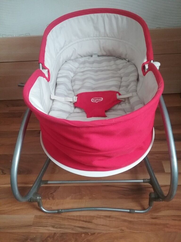 3-in-1 Rocker Napper - Red