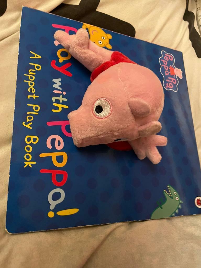 image for Play with Peppa puppet book