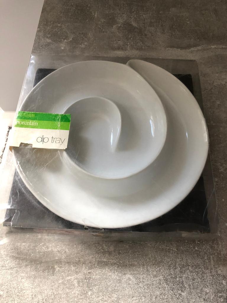 image for New Large Porcelain Dip Tray