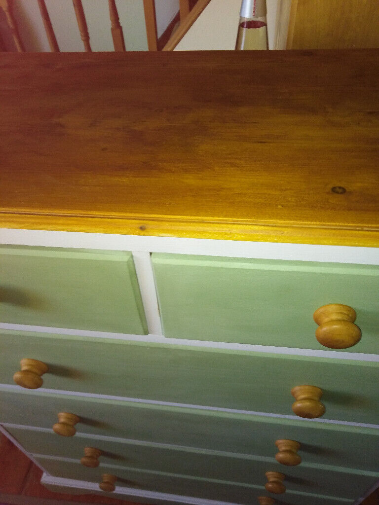 FLIPPED FURNITURE, bedside table/drawers / unique upcycled /renovated.