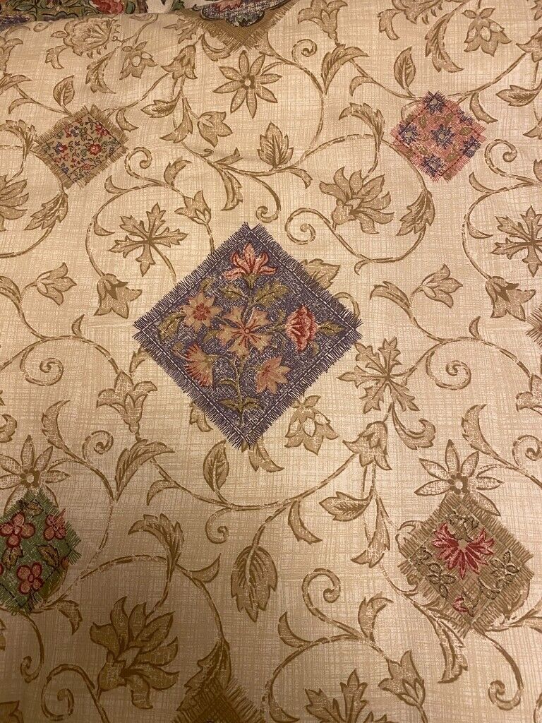 DORMA KALAMKARI, V&A COLLECTION, SINGLE DUVET, COVER, CURTAINS,PILLOW CASES, WALLPAPER BORDERS.ETC