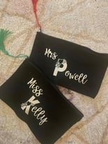 Personalised pencil case/cosmetic bag