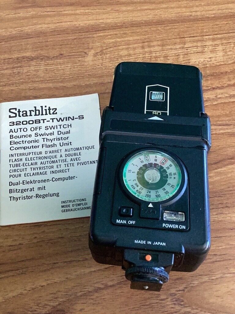 STARBLITZ 3200BT…TWIN..S…COMPUTER FLASH UNIT