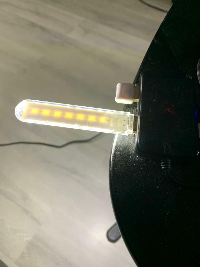 Mini portable USB LED book light