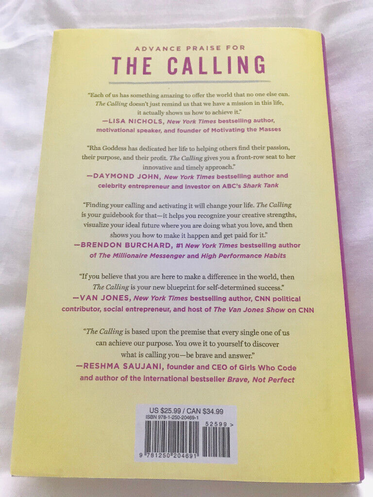 The Calling by Rha Goddess - Hardcover Book