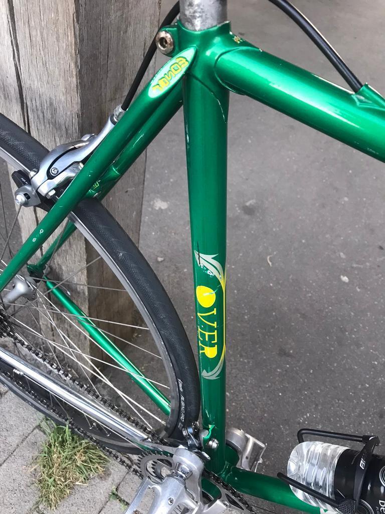 Vintage Italian bike Moser Over Columbus tube not Bianchi Colnago 