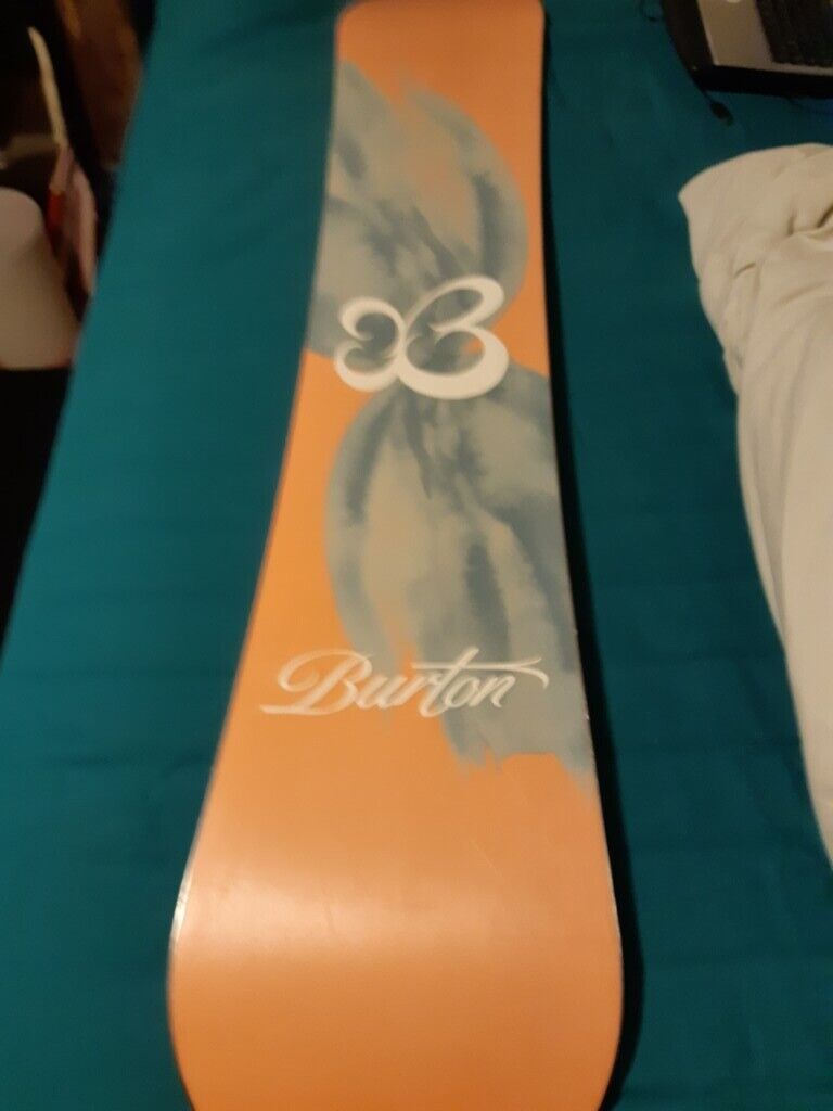 Burton Feather 154cm and Salomon 153cm Snowboards 